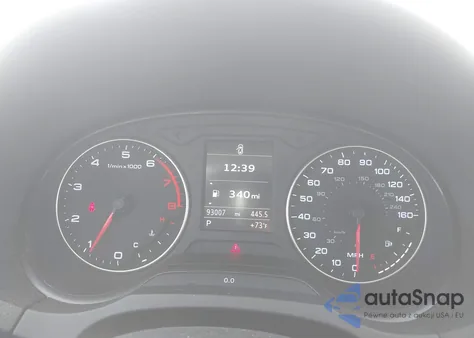 2015 Audi A3 1.8T Premium z USA, uszkodzony, nr VIN WAUACGFF9F1122033